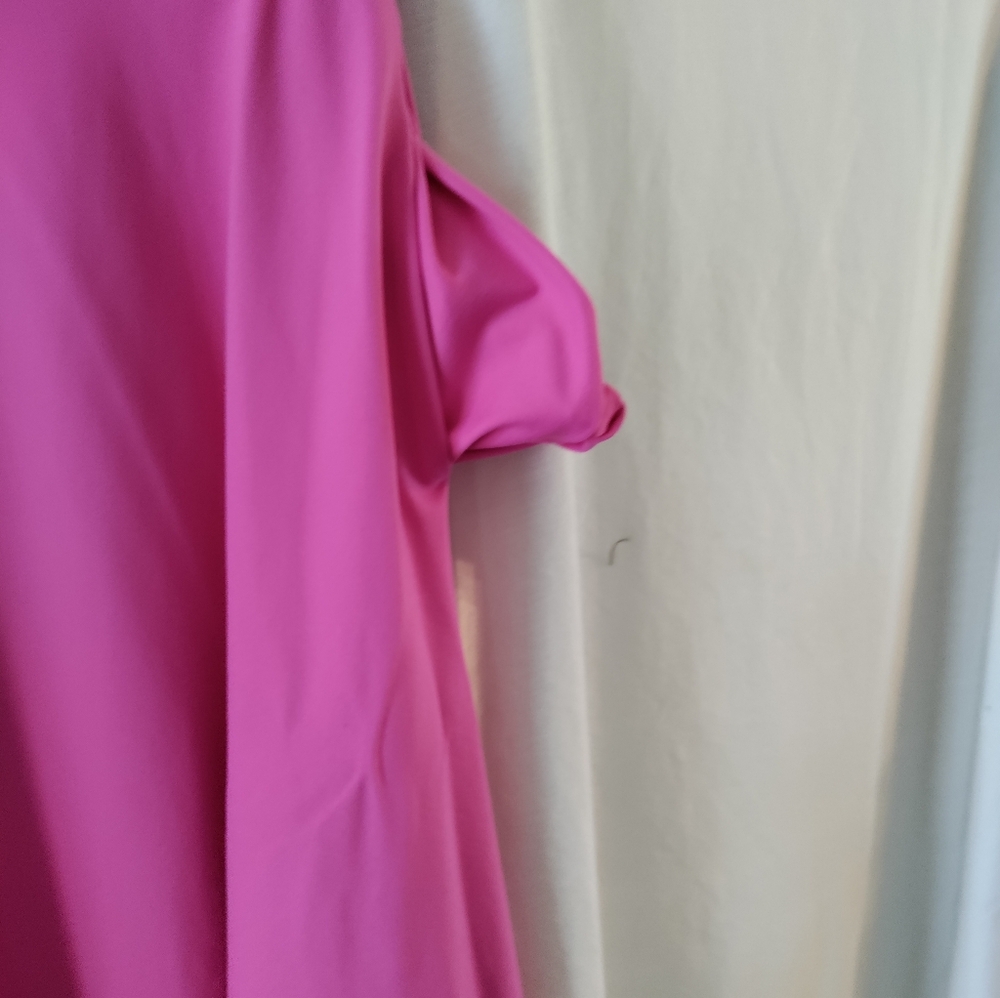Adrienne Vittaditini Barbie Pink Circle Skirt Pockets Size L NWOT Dancing Girly - Picture 7 of 7